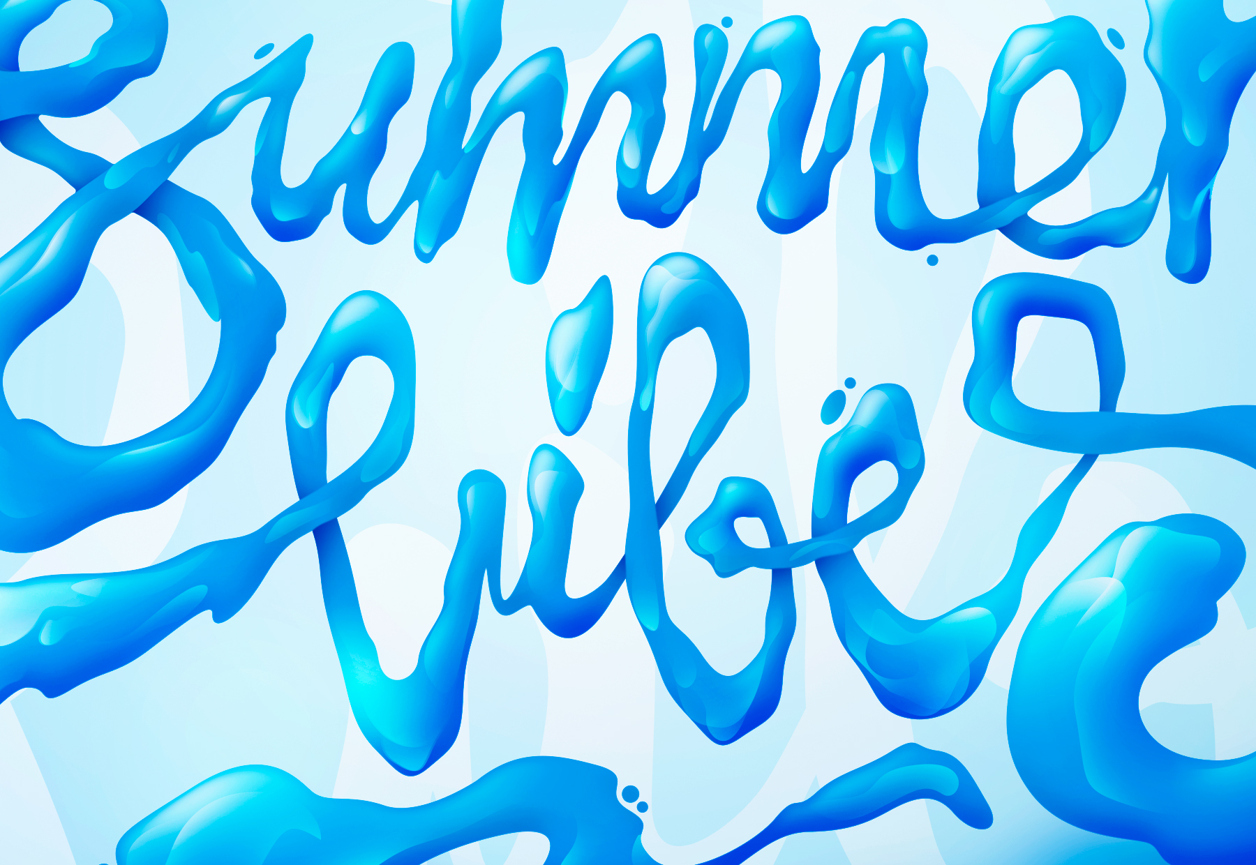 Lettering Summer Vibes